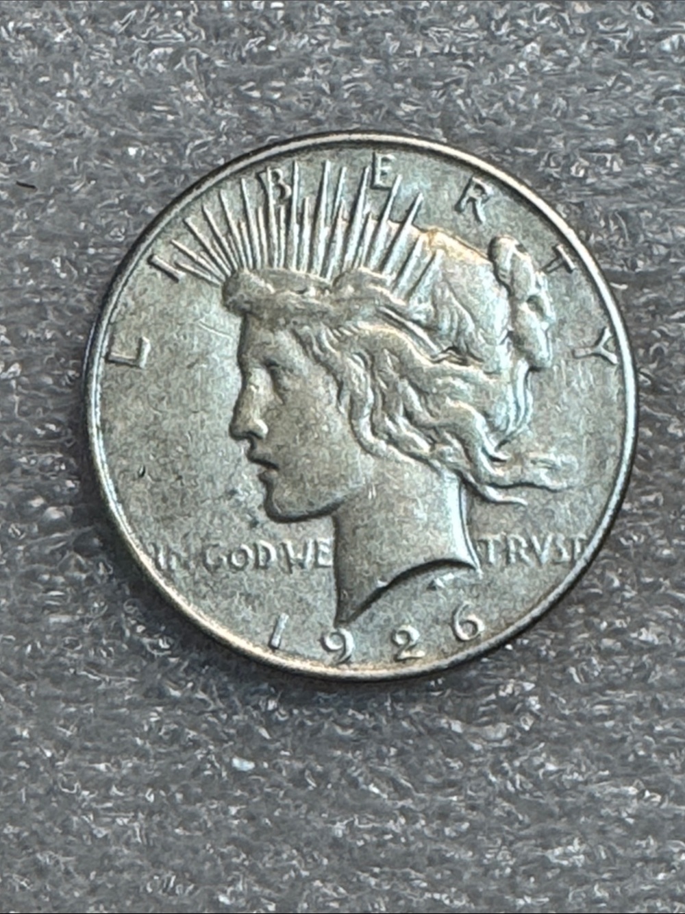 Vintage 1926 Peace Silver Dollar